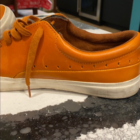 Men’s SUPRA low cut brown vegan leather 10.5 suede - Picture 5 of 7